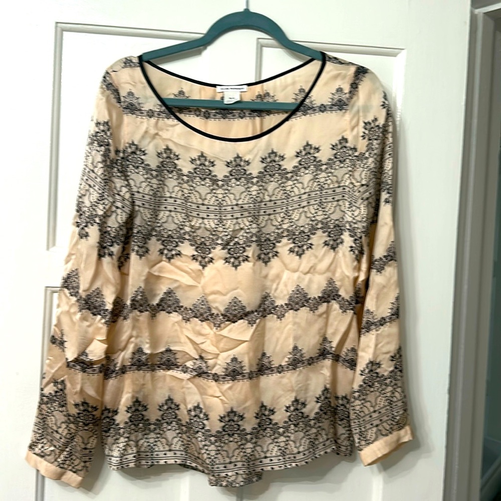 Club Monaco 100% silk blouse